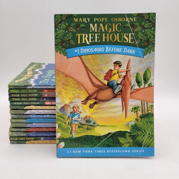 Magic Tree House Huge Lot of 15 Chapter Books by Mary Pope Osborne - Picture 1 of 9